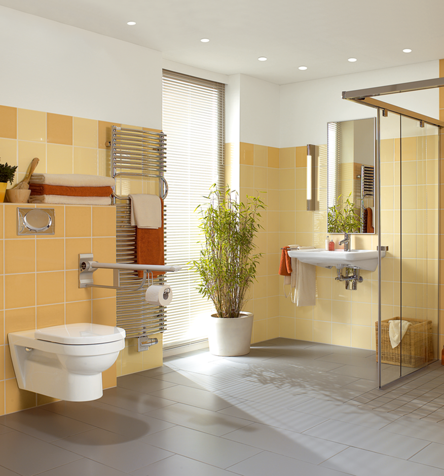 Barrierefreies Bad Villeroy & Boch Keramag Grohe Bad Badewanne Badsanierung Baltes AG Trier