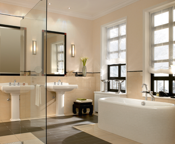 Badsanierung Villeroy & Boch Keramag Grohe Bad Badewanne Badsanierung Baltes AG Trier